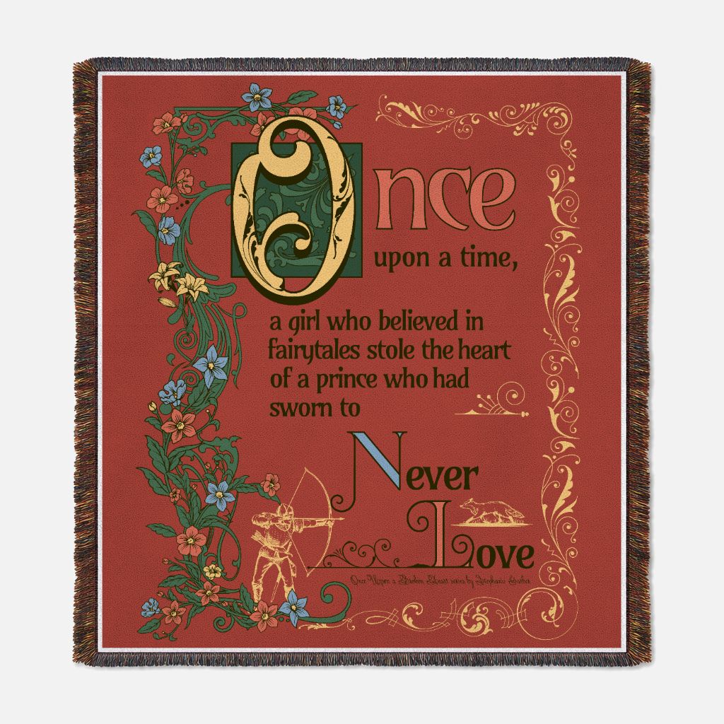 The Ballad of The Archer and The Fox Woven Blanket