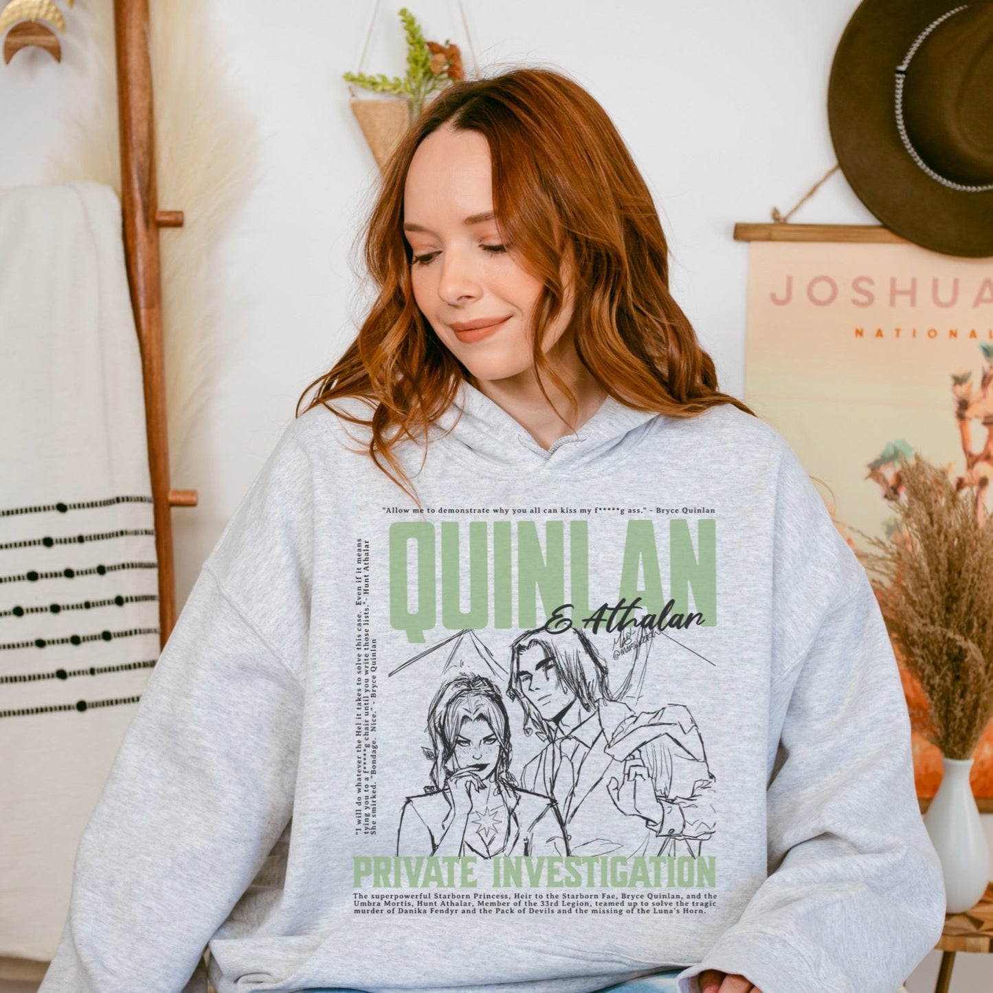 Quinlan and Athalar Private Investigation Hoodie