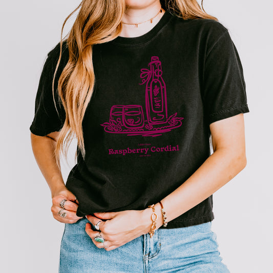 Raspberry Cordial Boxy Tee
