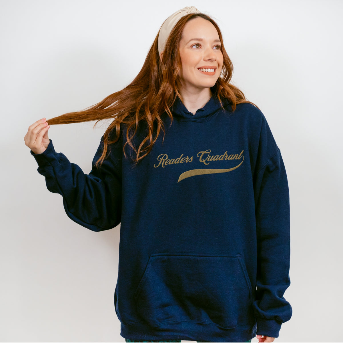 Readers Quadrant Embroidered Hoodie
