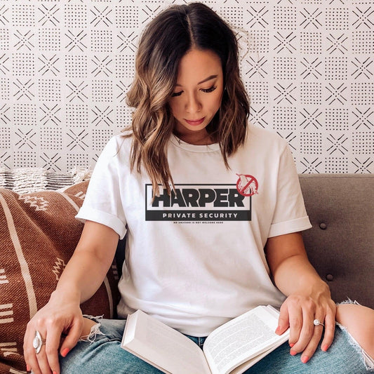 Harper Security T-Shirt - The Bean Workshop - ana huang, t-shirt, twisted