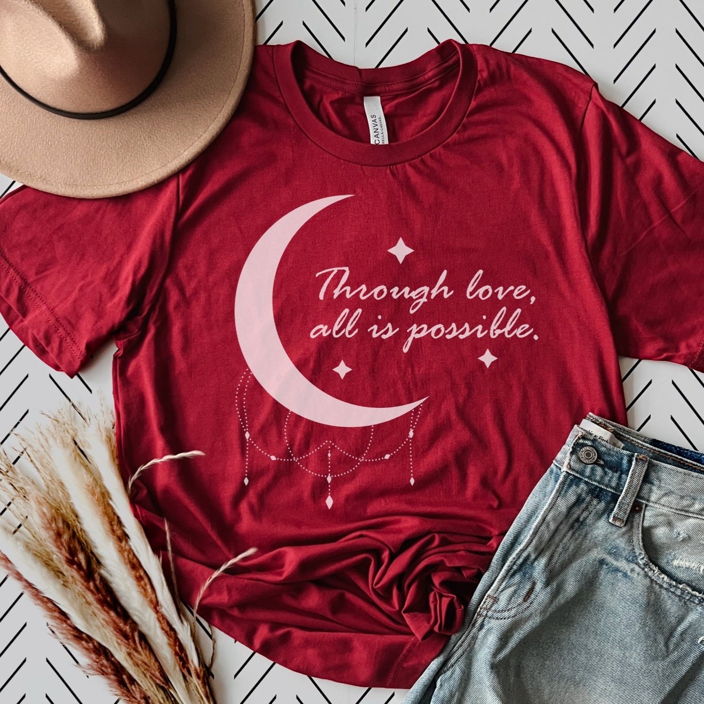 Through Love All Is Possible Danika and Bryce T-shirt