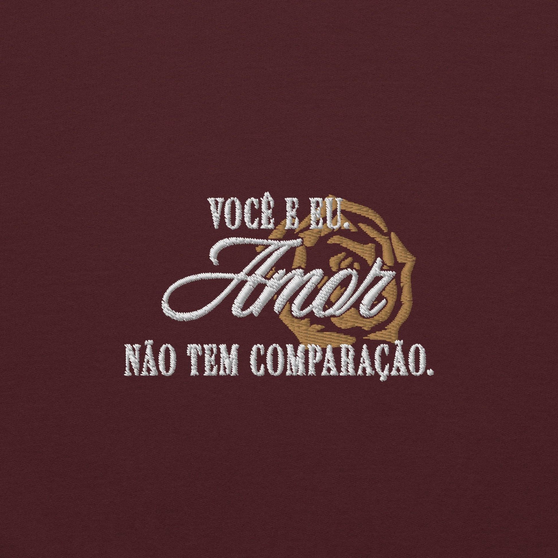 Amor King of Greed Embroidered Sweatshirt - The Bean Workshop - alessandra davenport, ana huang, Dominic Davenport, embroidered, king of greed, kings of sin, sweatshirt