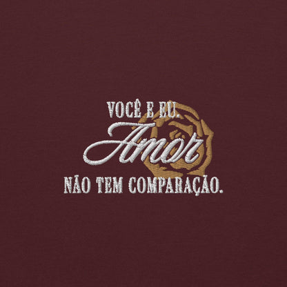 Amor King of Greed Embroidered Sweatshirt - The Bean Workshop - alessandra davenport, ana huang, Dominic Davenport, embroidered, king of greed, kings of sin, sweatshirt