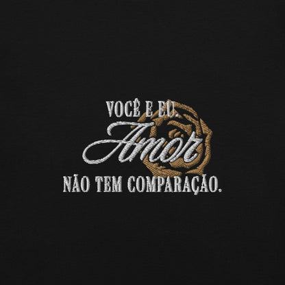 Amor King of Greed Embroidered Tee Shirt - The Bean Workshop - alessandra davenport, ana huang, box tee, dominic davenport, embroidered, kai young, kings of sin