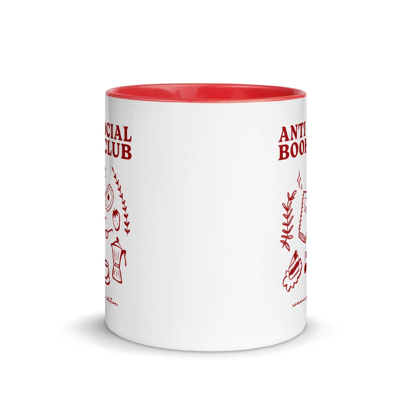 Anti-Social Book Club Mug - The Bean Workshop - AntiSocialBookClub, BookLoverAccessories, ceramic mug, LiteraryGifts, mug, read everyday, ReadingComfort, valentine, Valentine's Day Picks