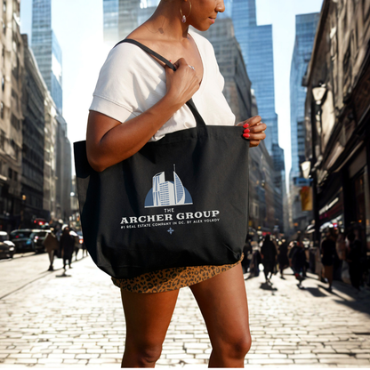Archer Group by Alex Volkov Large Organic Cotton Twill Tote Bag