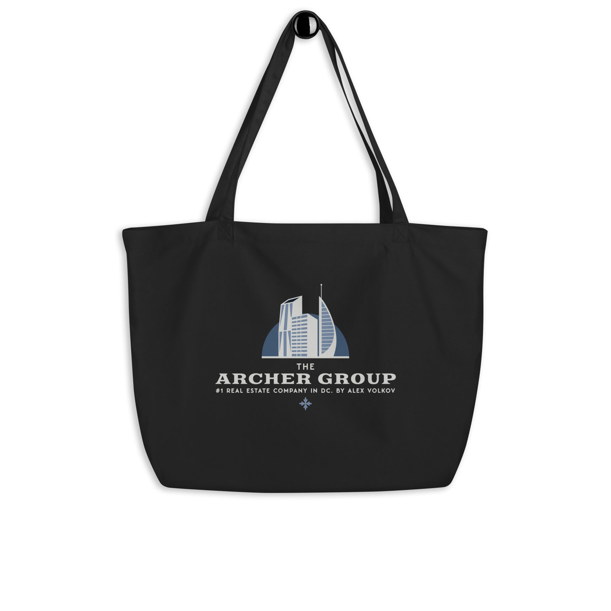 Archer Group by Alex Volkov Large Organic Cotton Twill Tote Bag - The Bean Workshop - Ana Huang, Archer Group, Bookish Tote, Organic Twill tote bag, tote, tote bag, Twisted