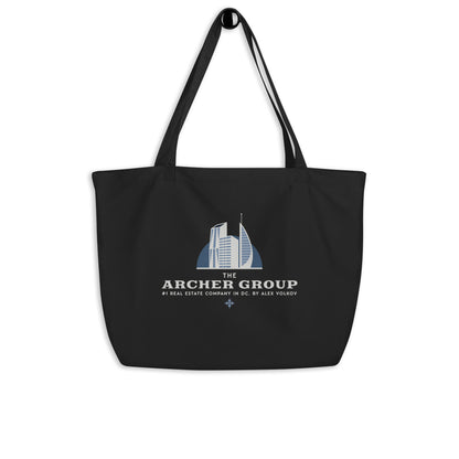Archer Group by Alex Volkov Large Organic Cotton Twill Tote Bag - The Bean Workshop - Ana Huang, Archer Group, Bookish Tote, Organic Twill tote bag, tote, tote bag, Twisted