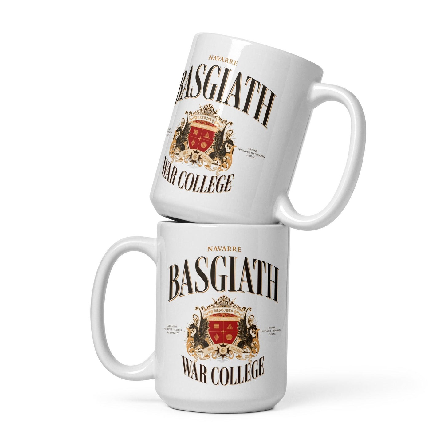 Basgiath War College Coffee Mug - The Bean Workshop - ceramic, fourth wing, mug, rebecca yarros