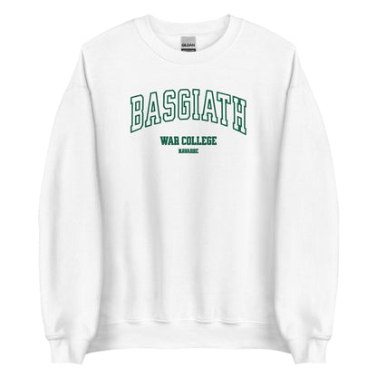 Basgiath War College Embroidered Sweater - The Bean Workshop - embroidered, fourth wing, rebecca yarros, sweatshirt