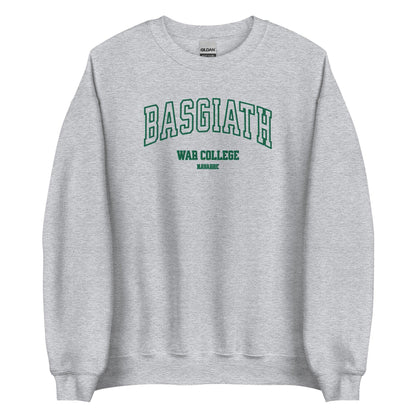 Basgiath War College Embroidered Sweater - The Bean Workshop - embroidered, fourth wing, rebecca yarros, sweatshirt