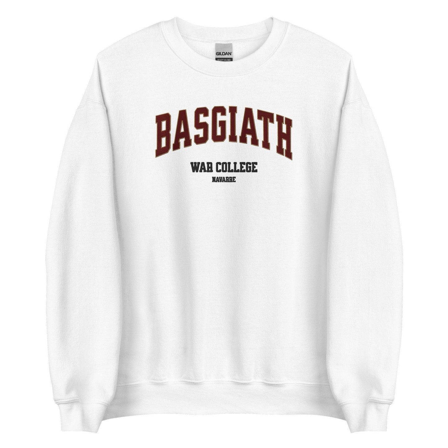 Basgiath War College Embroidered Sweatshirt - The Bean Workshop - embroidered, fourth wing, rebecca yarros, sweatshirt