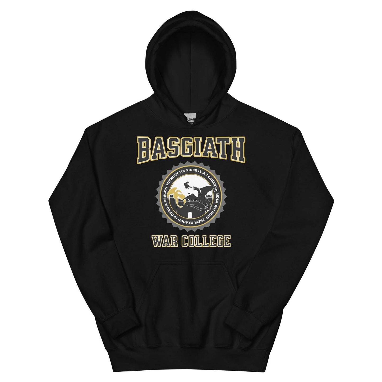 Basgiath War College Hoodie - The Bean Workshop - fourth wing, hoodie, rebecca yarros
