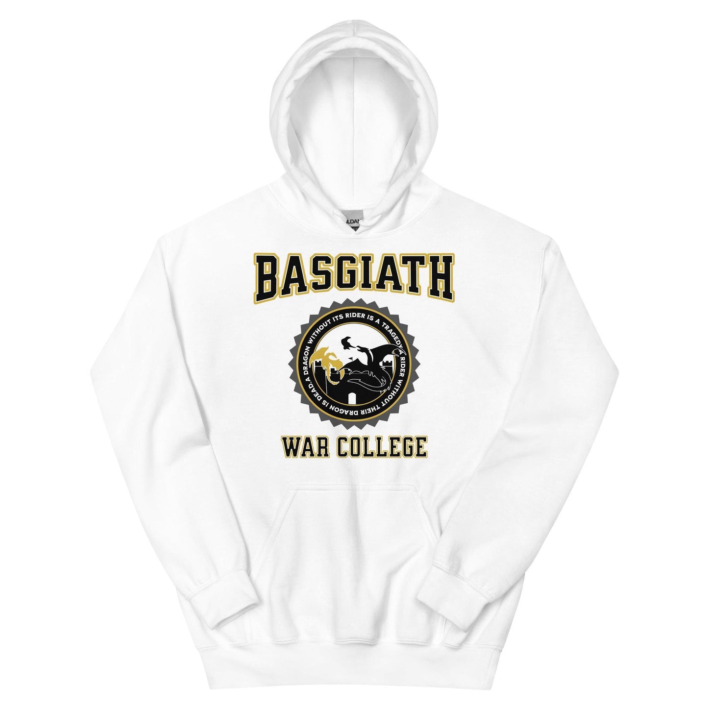 Basgiath War College Hoodie - The Bean Workshop - fourth wing, hoodie, rebecca yarros
