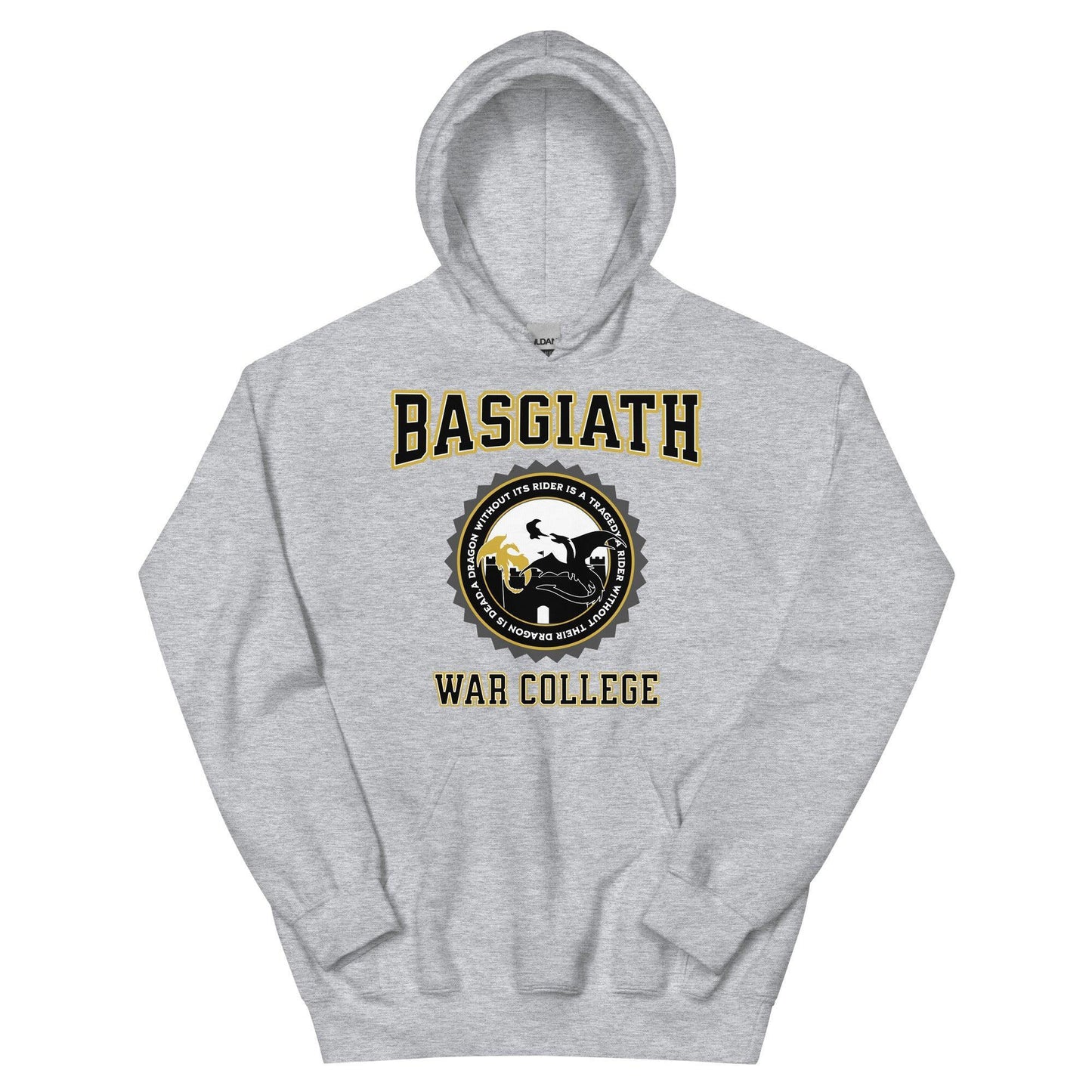 Basgiath War College Hoodie - The Bean Workshop - fourth wing, hoodie, rebecca yarros