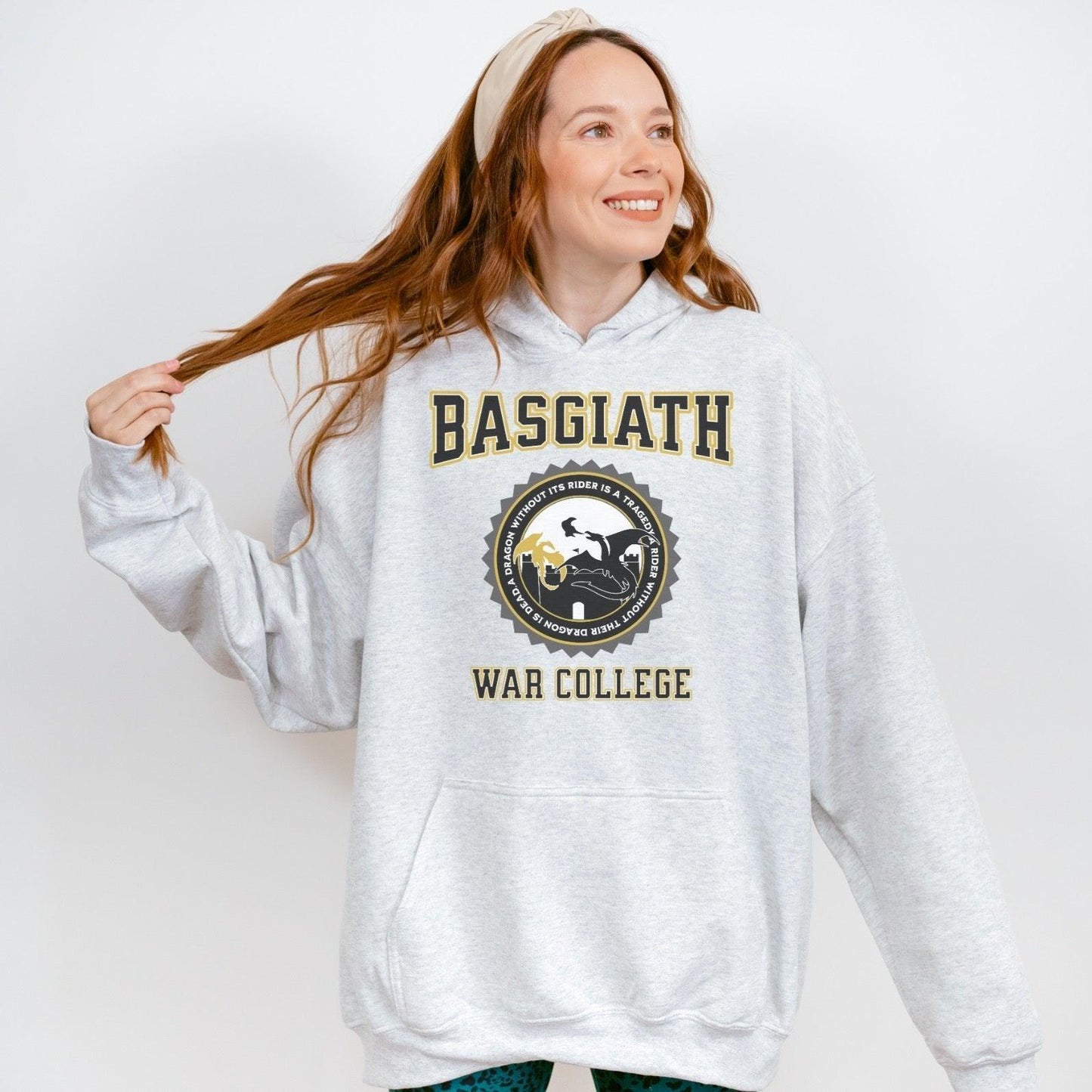 Basgiath War College Hoodie - The Bean Workshop - fourth wing, hoodie, rebecca yarros