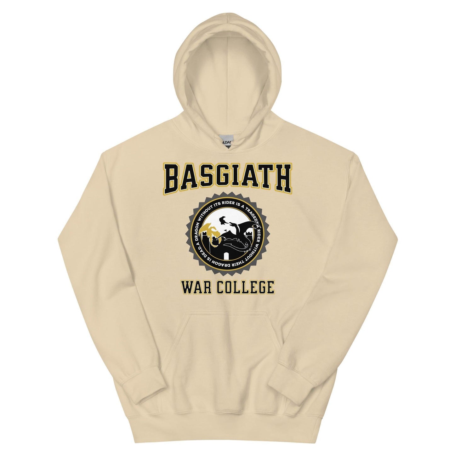 Basgiath War College Hoodie - The Bean Workshop - fourth wing, hoodie, rebecca yarros