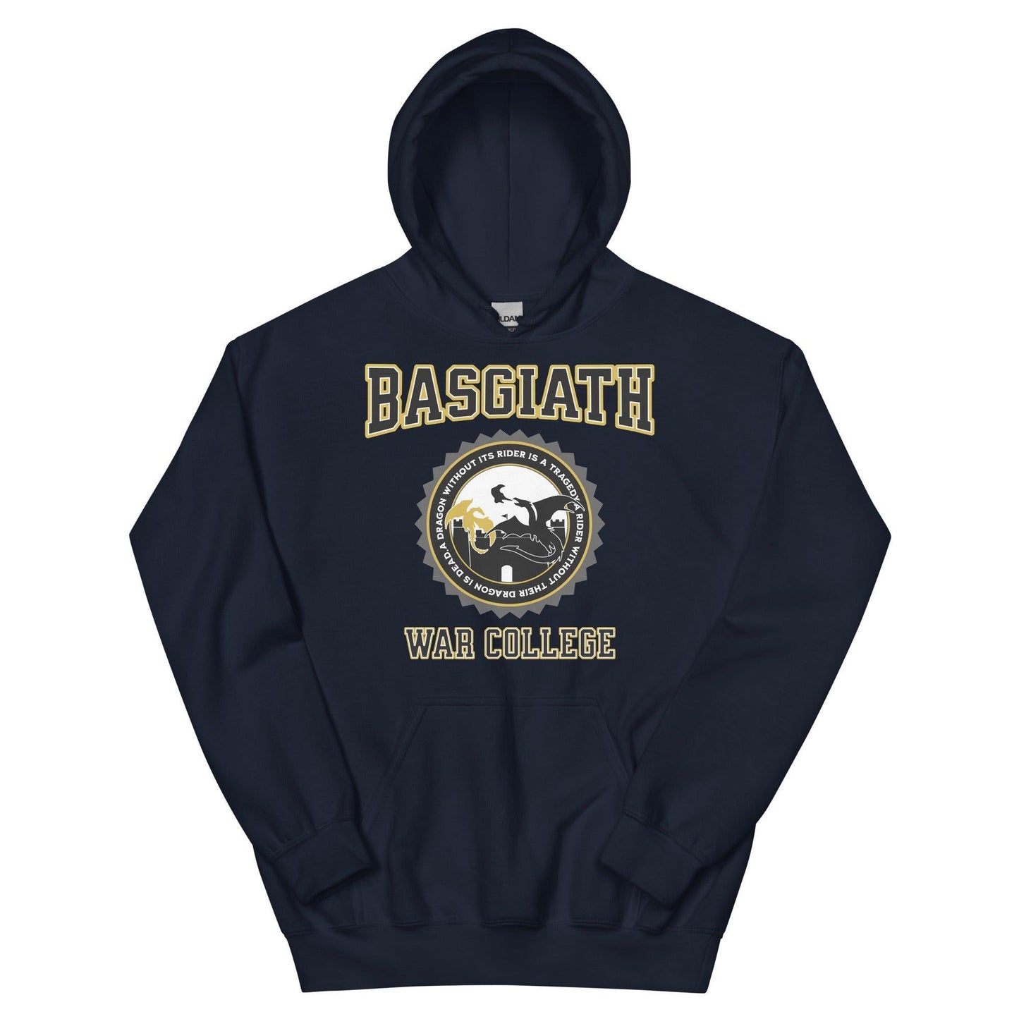 Basgiath War College Hoodie - The Bean Workshop - fourth wing, hoodie, rebecca yarros