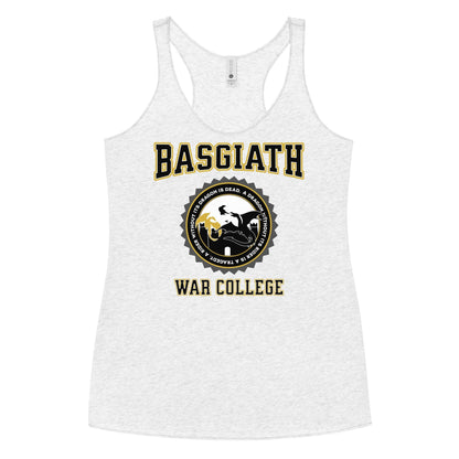 Basgiath War College Racerback Tank - The Bean Workshop - fourth wing, racerback, rebecca yarros, tank top
