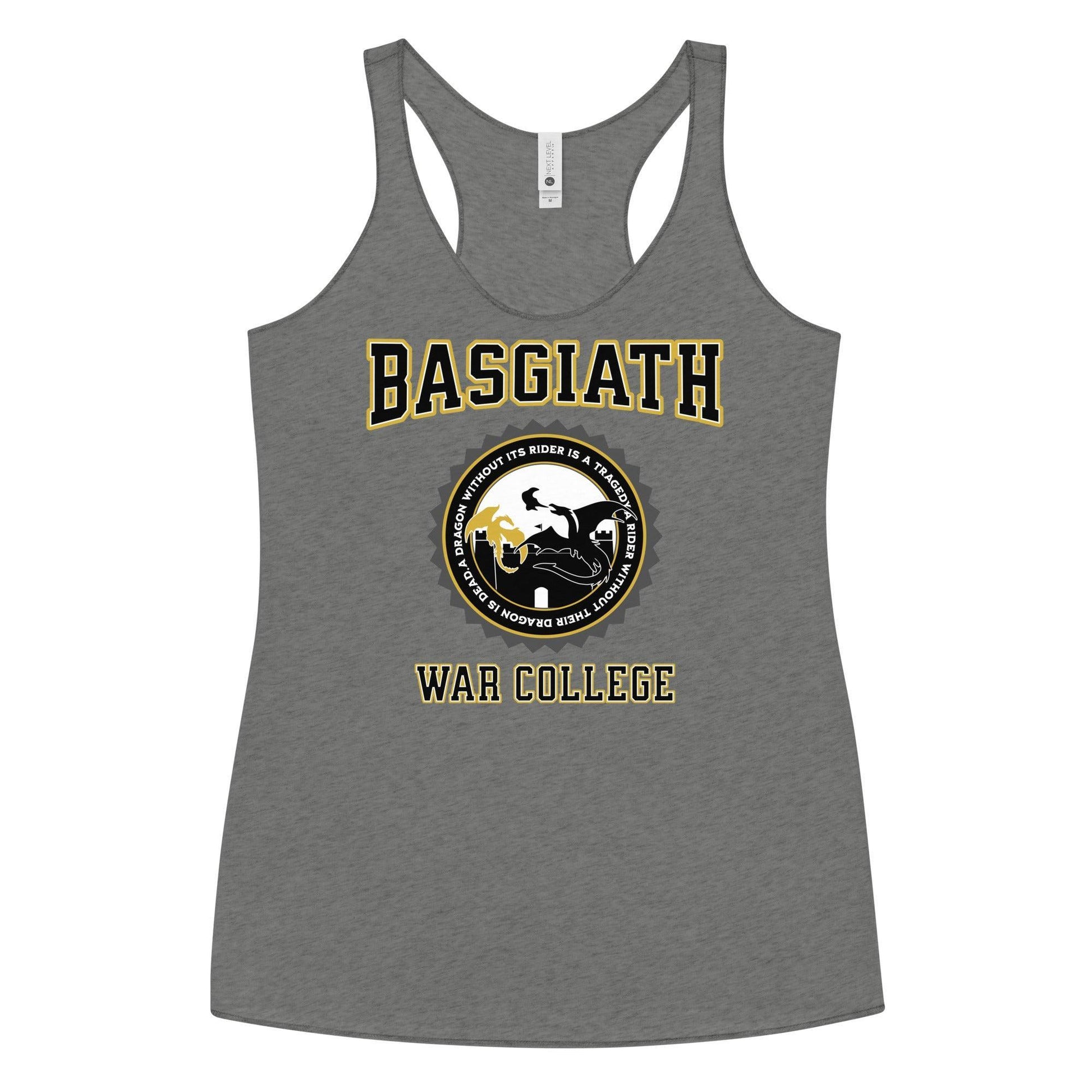 Basgiath War College Racerback Tank Top - The Bean Workshop - fourth wing, racerback, rebecca yarros, tank top