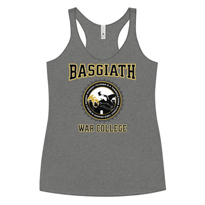 Basgiath War College Racerback Tank Top - The Bean Workshop - fourth wing, racerback, rebecca yarros, tank top