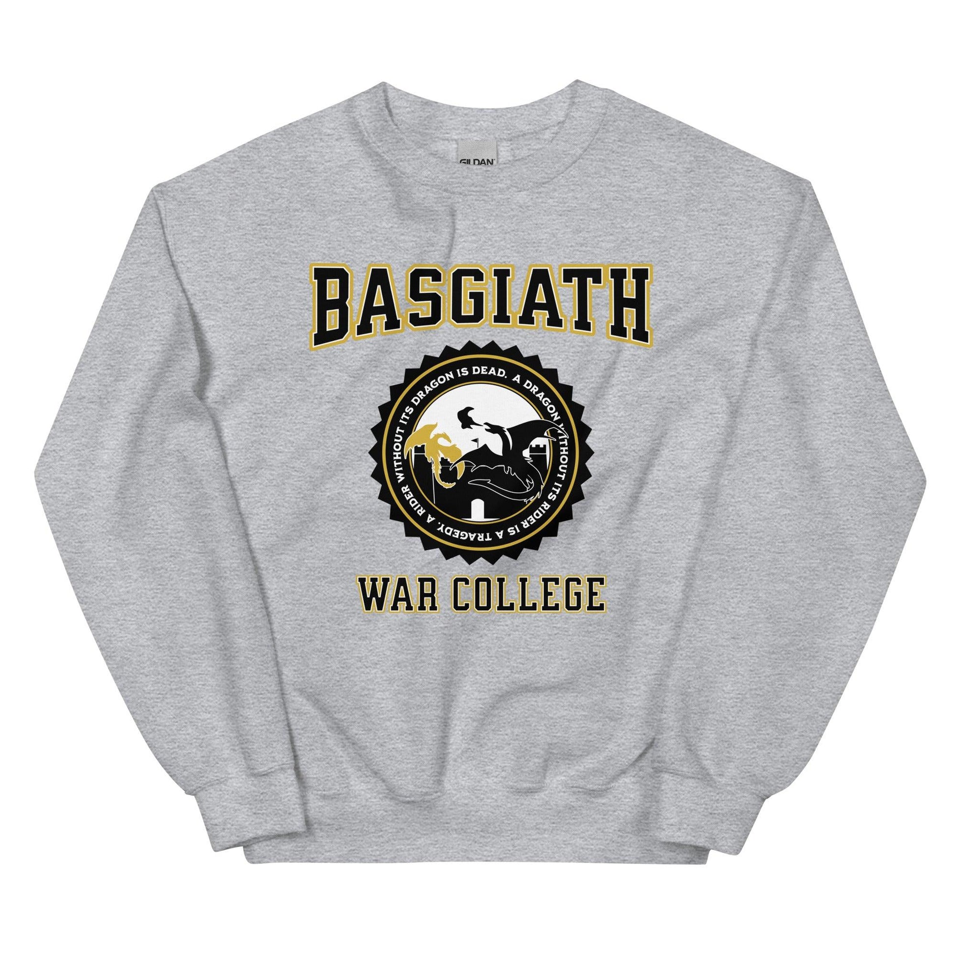 Basgiath War College Sweatshirt - The Bean Workshop - fourth wing, rebecca yarros, sweatshirt