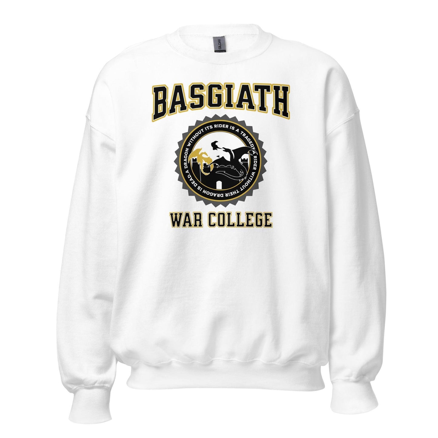 Basgiath War College Sweatshirt - The Bean Workshop - fourth wing, rebecca yarros, sweatshirt