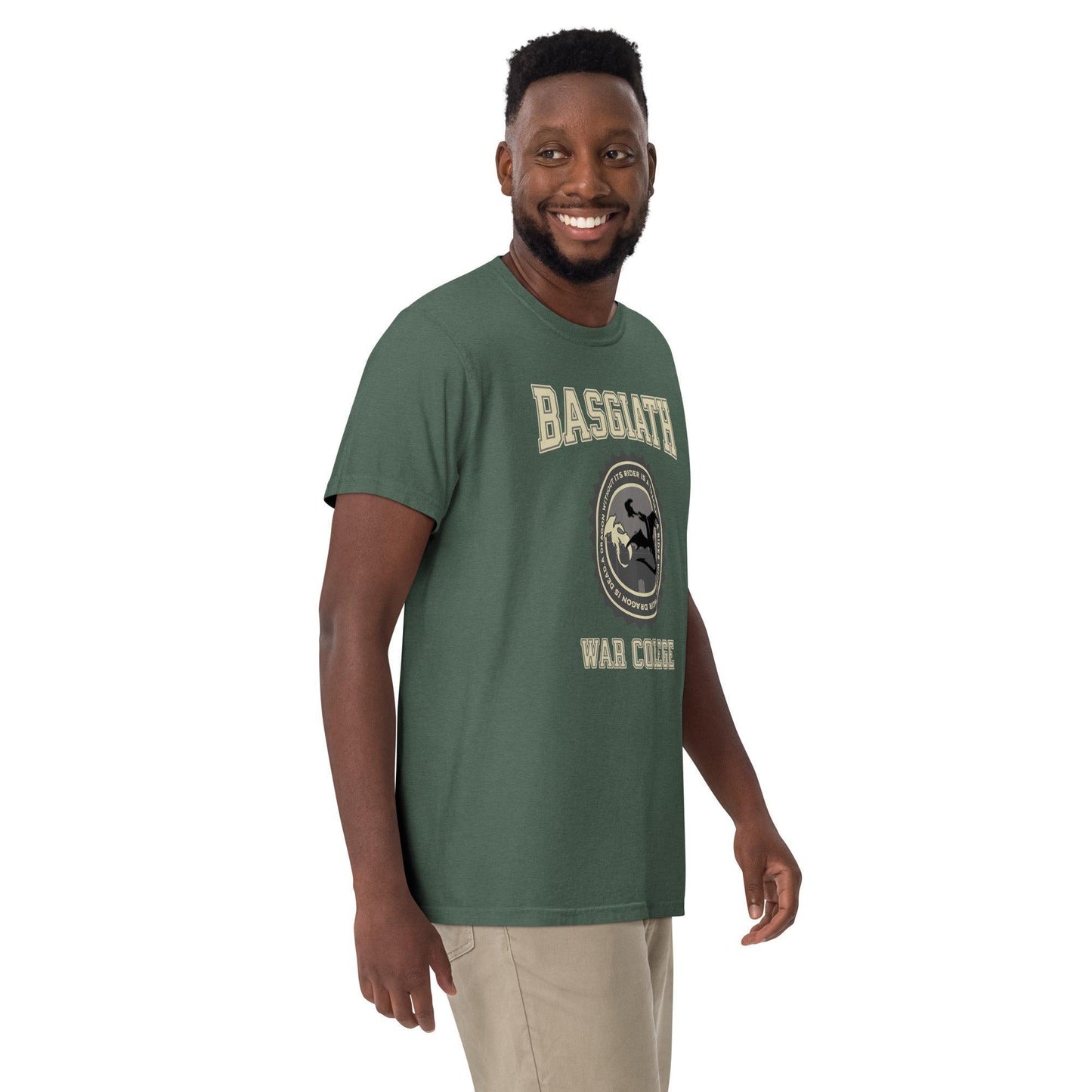 Basgiath War College T-Shirt - The Bean Workshop - box tee, fourth wing, rebecca yarros