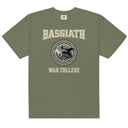 Basgiath War College T-Shirt - The Bean Workshop - box tee, fourth wing, rebecca yarros