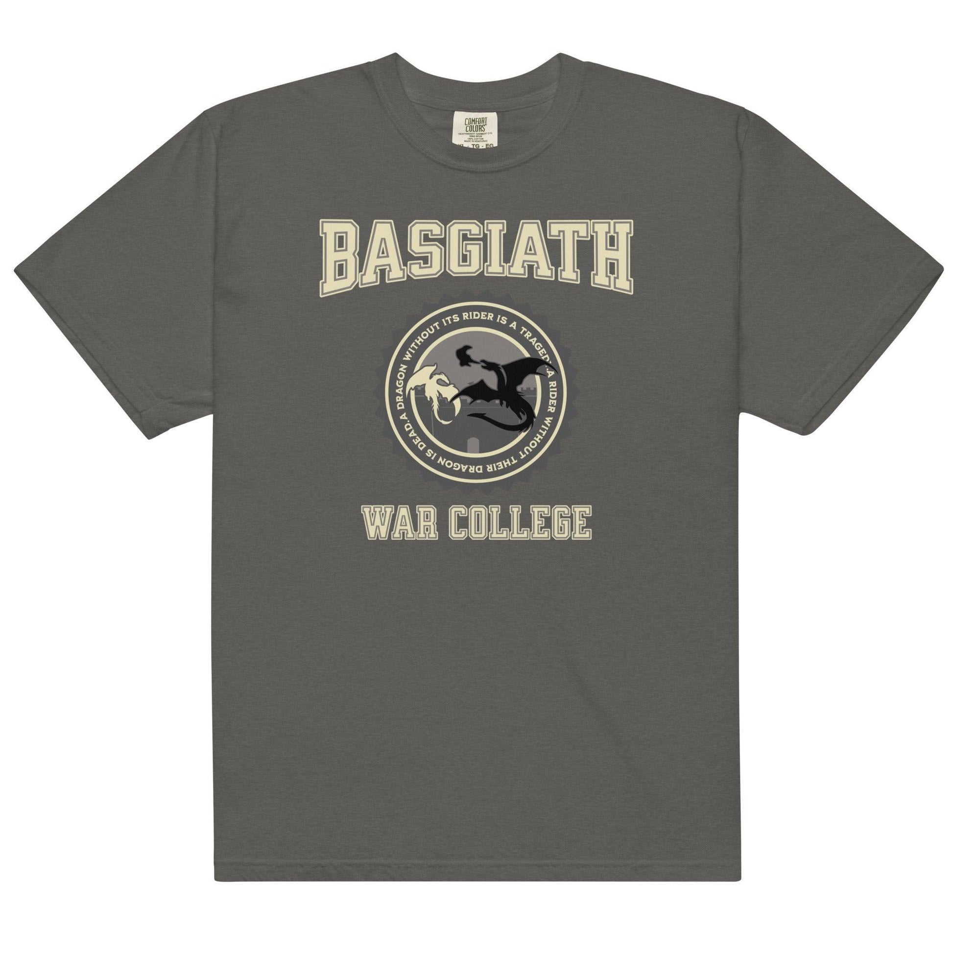 Basgiath War College T-Shirt - The Bean Workshop - box tee, fourth wing, rebecca yarros