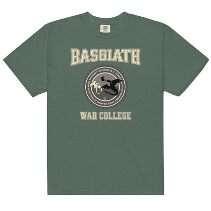 Basgiath War College T-Shirt - The Bean Workshop - box tee, fourth wing, rebecca yarros