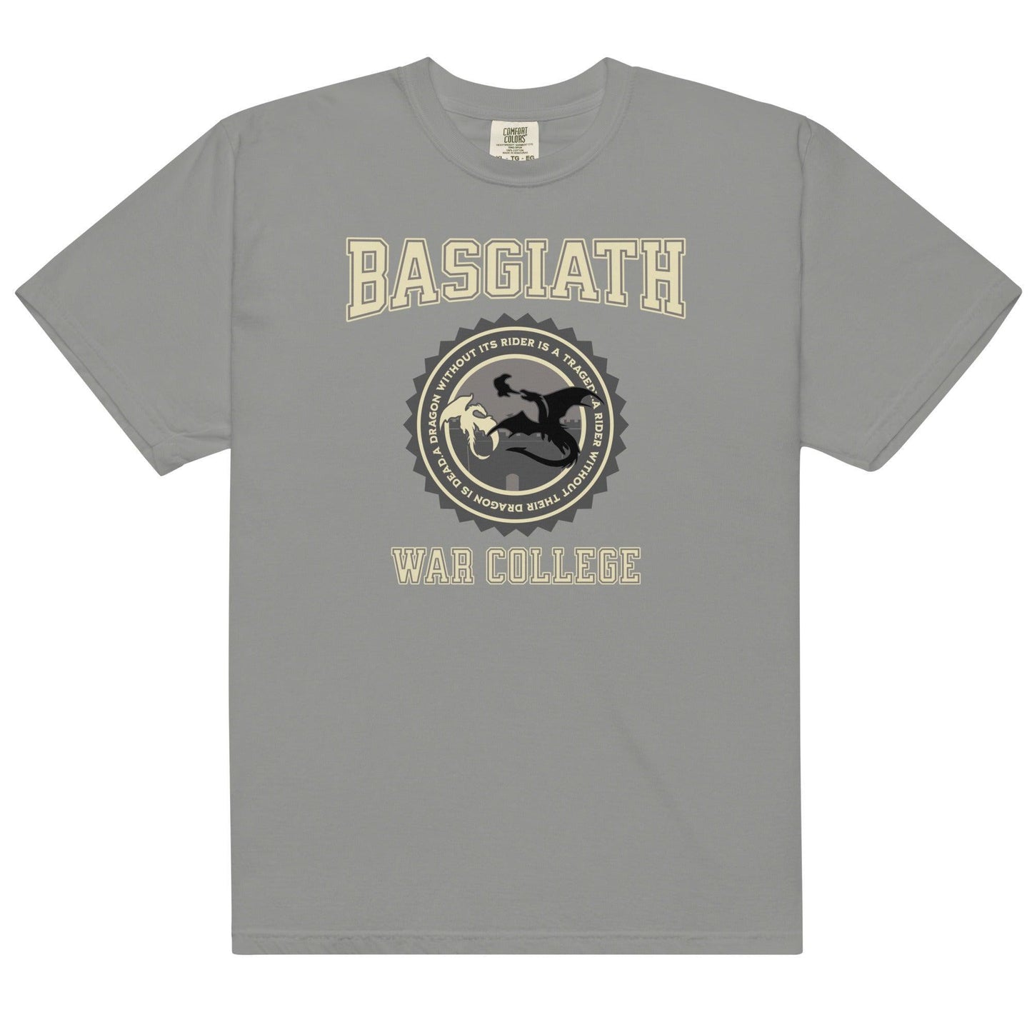 Basgiath War College T-Shirt - The Bean Workshop - box tee, fourth wing, rebecca yarros