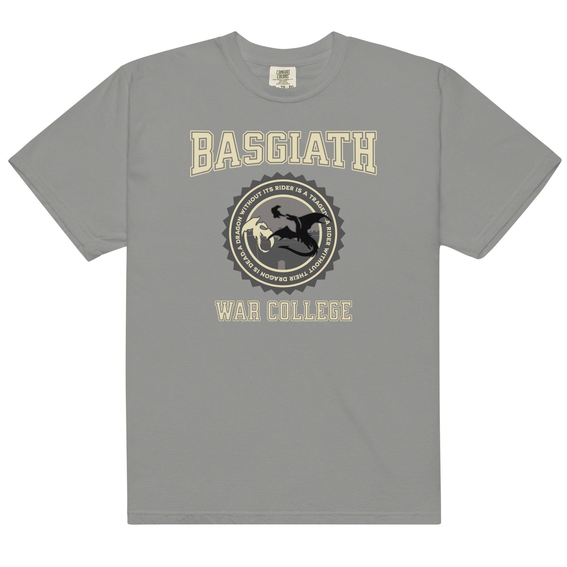 Basgiath War College T-Shirt - The Bean Workshop - box tee, fourth wing, rebecca yarros