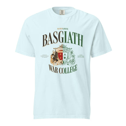Basgiath War College Tee Shirt - The Bean Workshop - box tee, fourth wing, rebecca yarros
