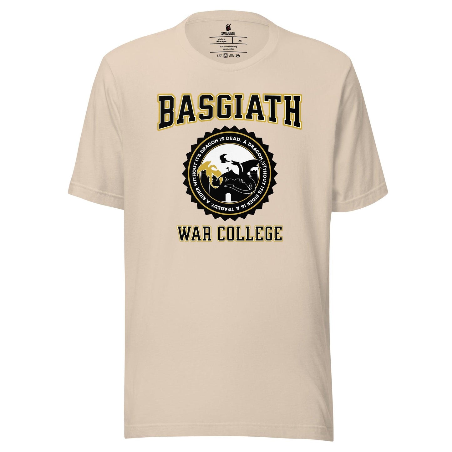 Basgiath War College Tee Shirt - The Bean Workshop - fourth wing, rebecca yarros, T-shirts