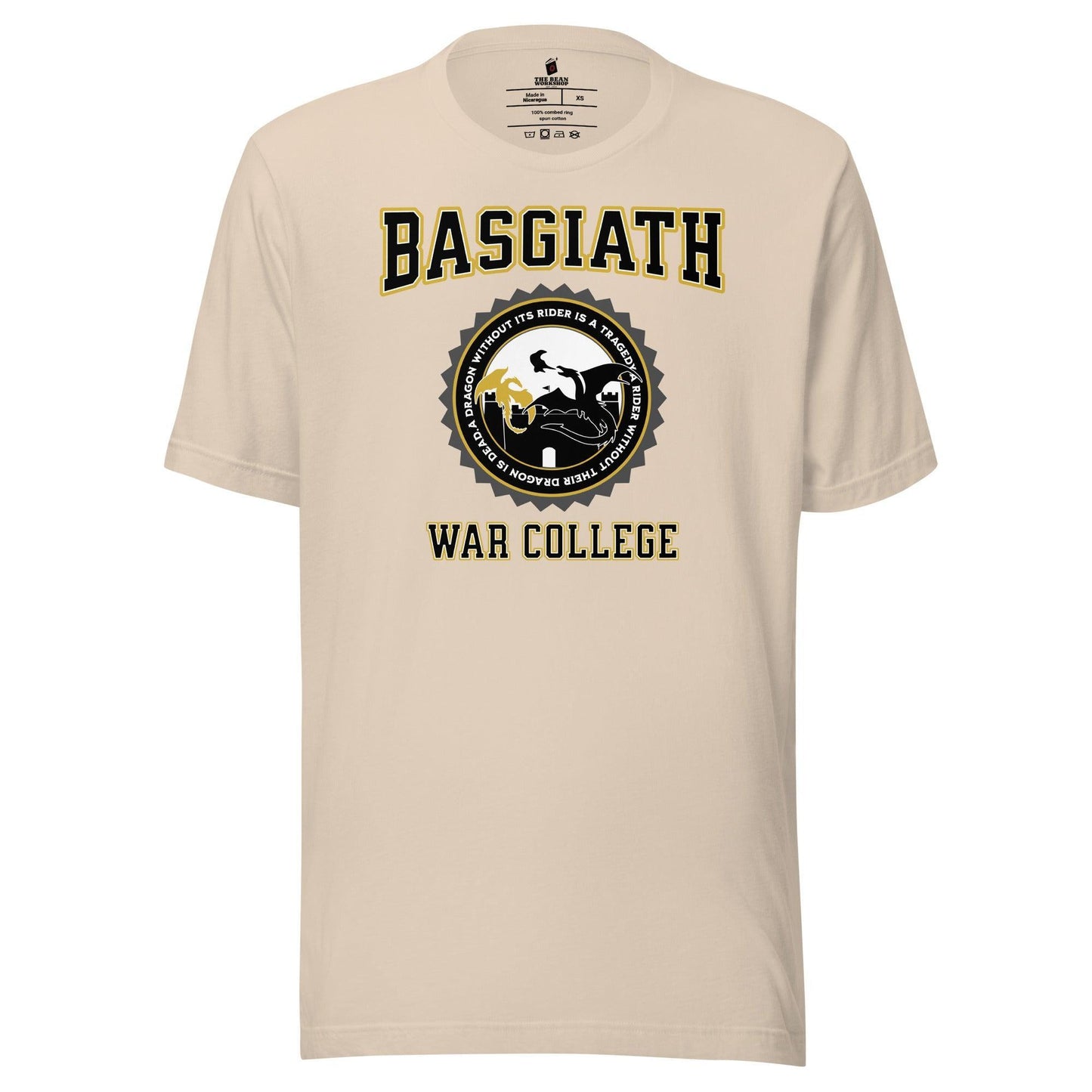Basgiath War College Tee Shirt - The Bean Workshop - fourth wing, rebecca yarros, T-shirts