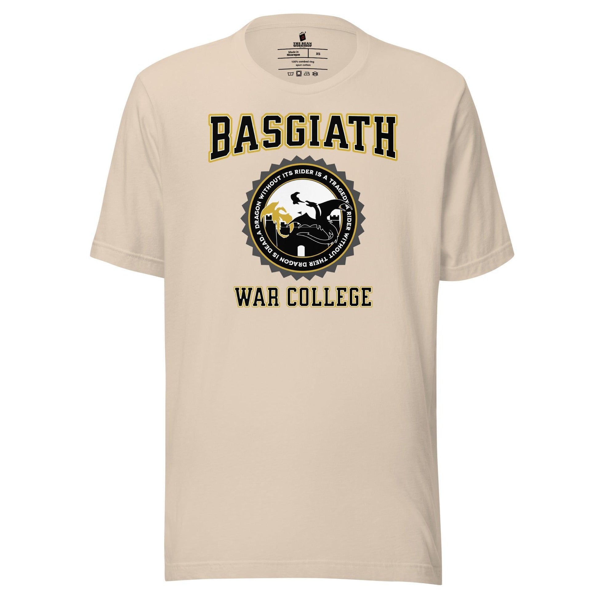 Basgiath War College Tee Shirt - The Bean Workshop - fourth wing, rebecca yarros, T-shirts