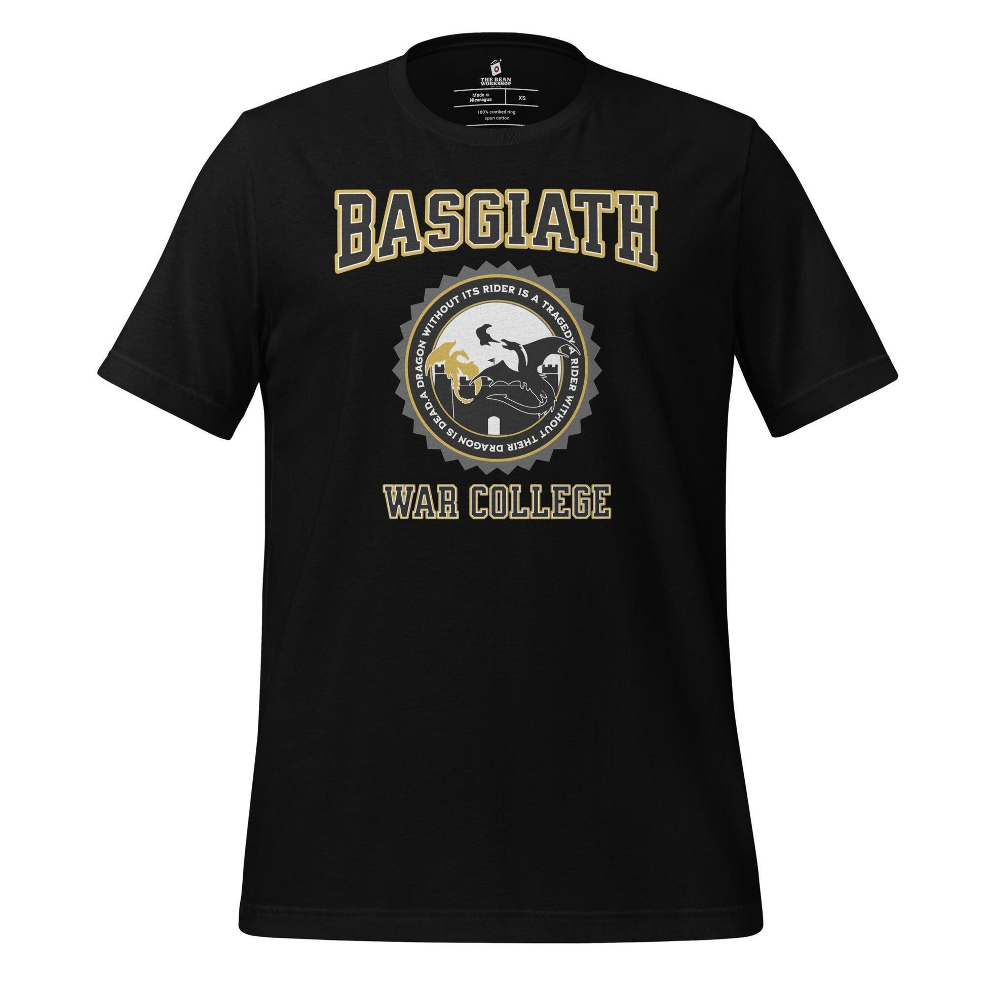 Basgiath War College Tee Shirt - The Bean Workshop - fourth wing, rebecca yarros, T-shirts