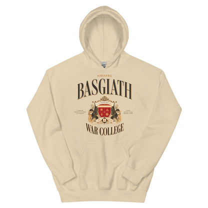 Basgiath War College Vintage Style Hooded Sweater - The Bean Workshop - fourth wing, hoodie, rebecca yarros