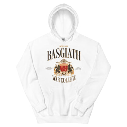 Basgiath War College Vintage Style Hooded Sweater - The Bean Workshop - fourth wing, hoodie, rebecca yarros