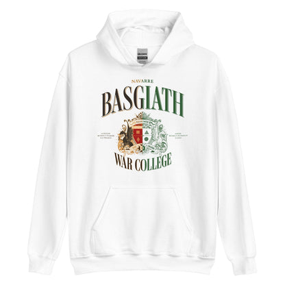Basgiath War College Vintage Style Hoodie - The Bean Workshop - fourth wing, hoodie, rebecca yarros