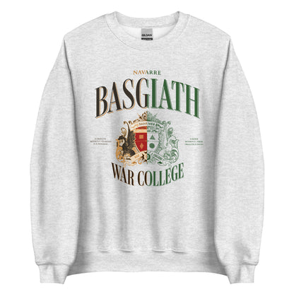 Basgiath War College Vintage Style Sweater - The Bean Workshop - fourth wing, rebecca yarros, sweater, sweatshirt, the empyrean series