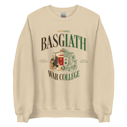 Basgiath War College Vintage Style Sweater - The Bean Workshop - fourth wing, rebecca yarros, sweater, sweatshirt, the empyrean series