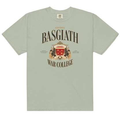 Basgiath War College Vintage Style Tee Shirt - The Bean Workshop - box tee, fourth wing, rebecca yarros