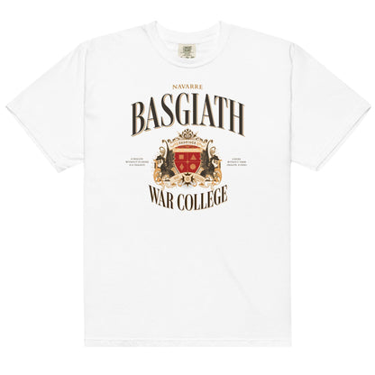 Basgiath War College Vintage Style Tee Shirt - The Bean Workshop - box tee, fourth wing, rebecca yarros