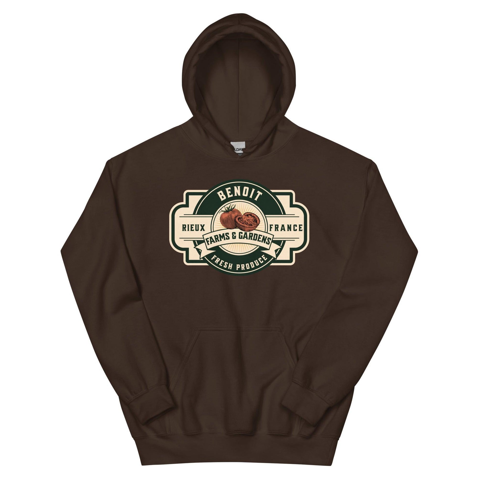 Benoit Farms & Garden Hoodie - The Bean Workshop - hoodie, marissa meyer, the lunar chronicles