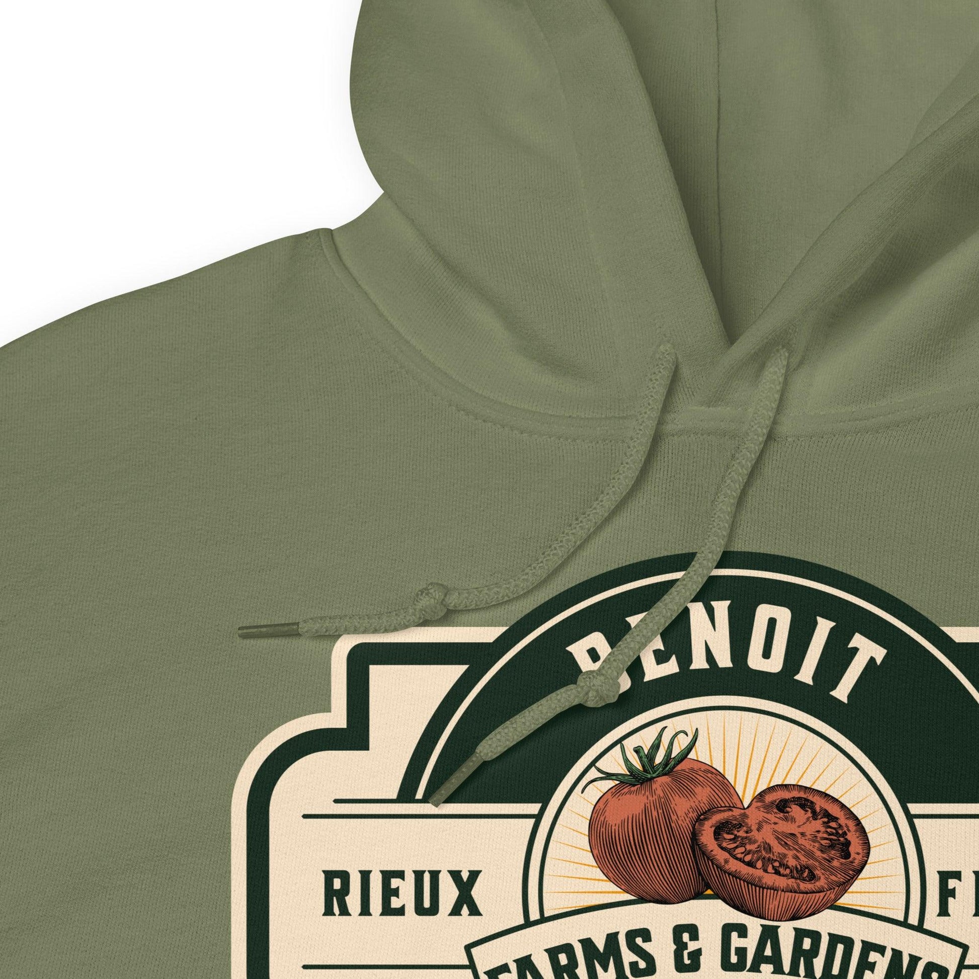 Benoit Farms & Garden Hoodie - The Bean Workshop - hoodie, marissa meyer, the lunar chronicles