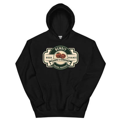 Benoit Farms & Garden Hoodie - The Bean Workshop - hoodie, marissa meyer, the lunar chronicles
