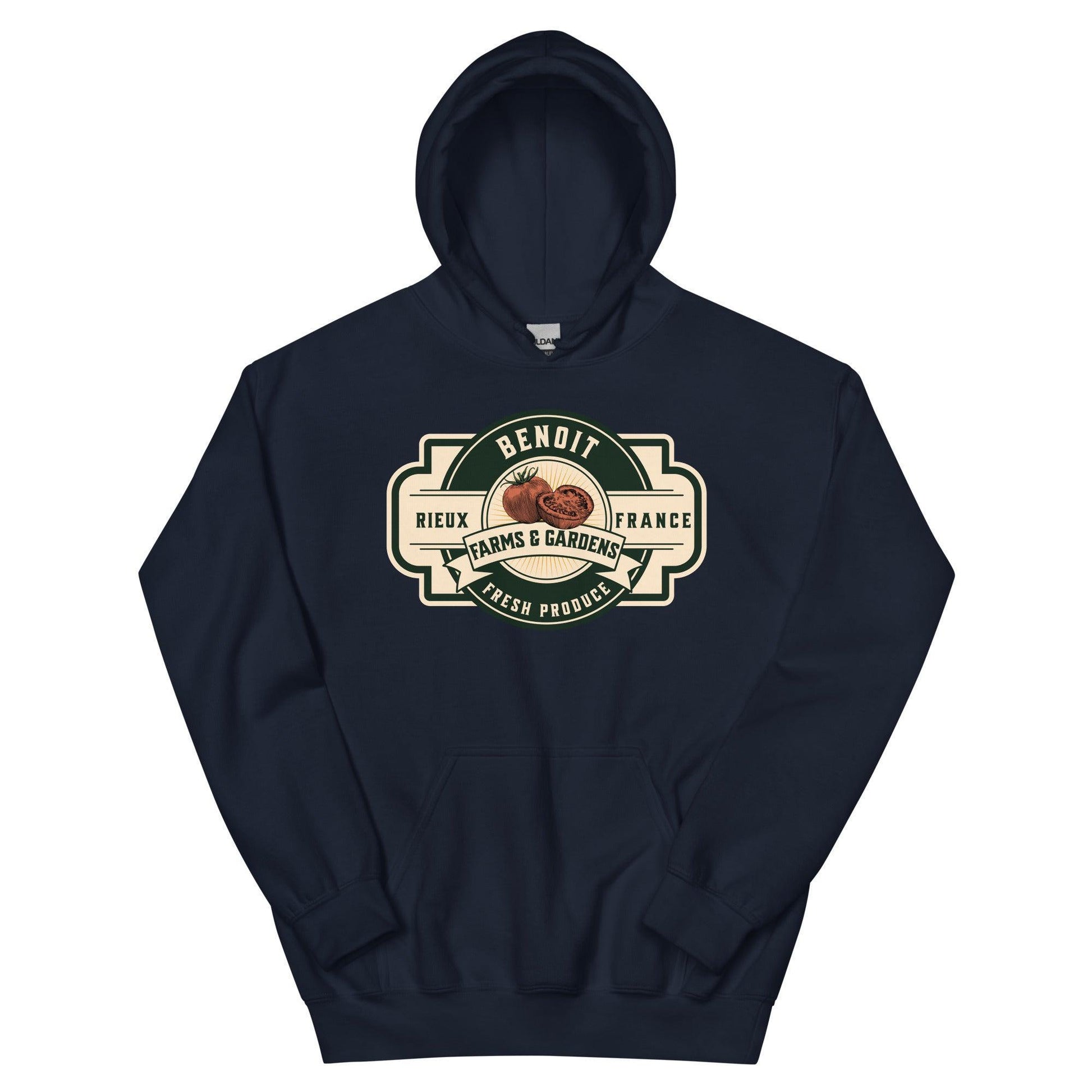 Benoit Farms & Garden Hoodie - The Bean Workshop - hoodie, marissa meyer, the lunar chronicles